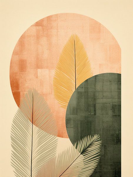 Feuilles par Peinture Abstraite