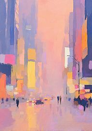 Soft glow of the city streets by Niklas Maximilian