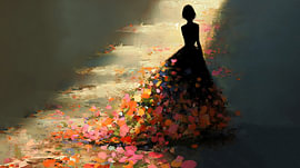 Une traînée de fleurs sur ByNoukk