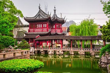 The City God Temple or Chenghuang Miao by Yevgen Belich