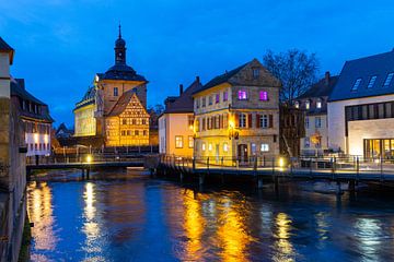 Bamberg Mühlviertel am Abend von Jan Schuler