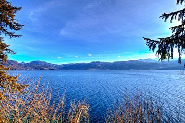 Bayerische Alpen am Walchensee von Roith Fotografie