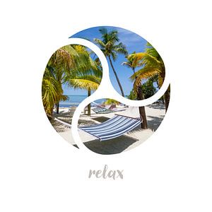 Graphic Art RELAX | Key West I sur Melanie Viola