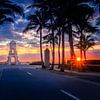 Mooie zonsopkomst in West Palm Beach in Florida USA van Alexander Mol