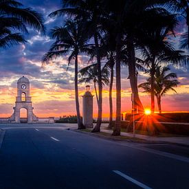 Mooie zonsopkomst in West Palm Beach in Florida USA van Alexander Mol