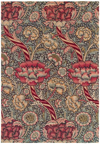 William Morris - Wandle ontwerp (voor chintz)