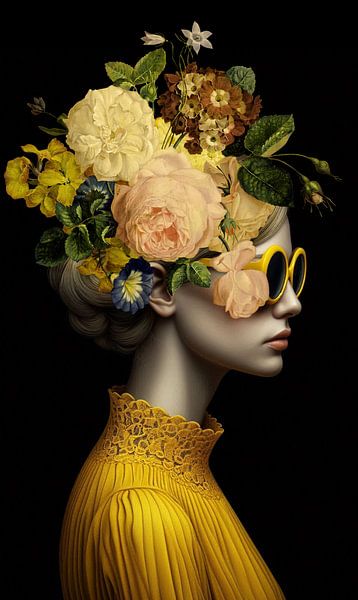 Trendy Hairstyles for Yellow Fashion by Marja van den Hurk