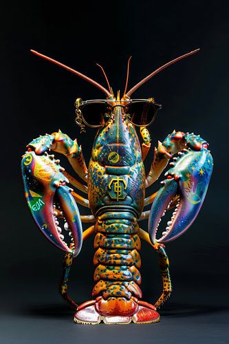 Gangster kreeft regenboog kleur | Maffia & Gangsters