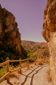 Bergpad bij Granada, Sierra Nevada van Travel.san