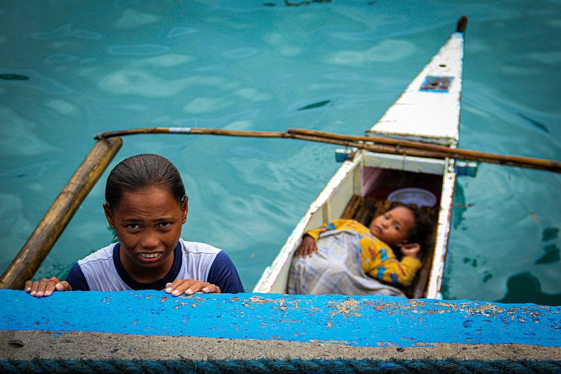 Local mother with child at Bohol island, Philippines by Travel Tips and Stories