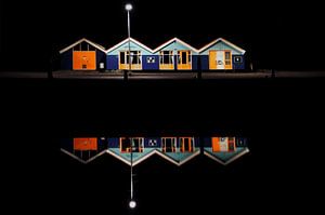 Haven bij nacht
