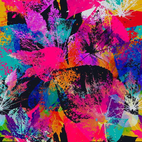 Composition with Leaves by Harry Hadders Design