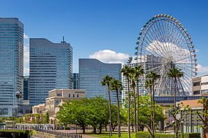 Yokohama Skyline mit Riesenrad