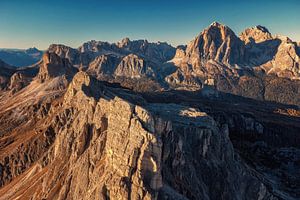 Die Dolomiten bei Sonnenuntergang von Martin Podt