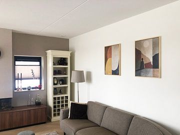 Customer photo: Modern Geometric colourful work by Modern Collection