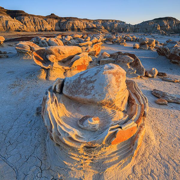 Egg Factory in the Bisti Wilderness, De-Na-Zin, New Mexico by Henk Meijer Photography