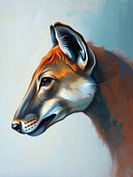 Realistic Fox Profile