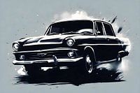 Schéma d'illustration de voiture