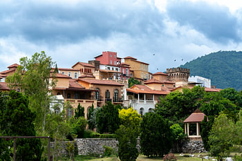 Tuscan Dream under Threatening Skies