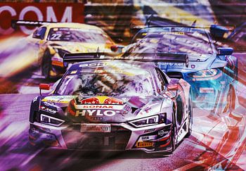 DTM Race Audi, BMW et Mercedes dans les virages de Zandvoort