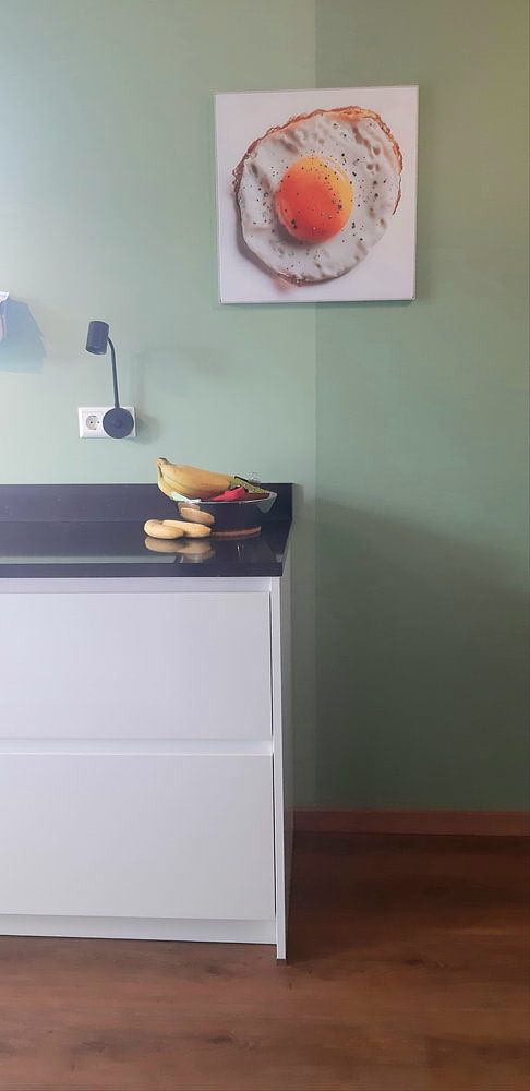 Œuf au plat "sunny side up" - photographie culinaire par Roger VDB