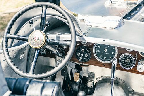 Mercedes-Benz SSKL Streamliner Avus 1932 racewagen dashboard