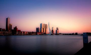 skyline van Rotterdam van Daphne Brouwer