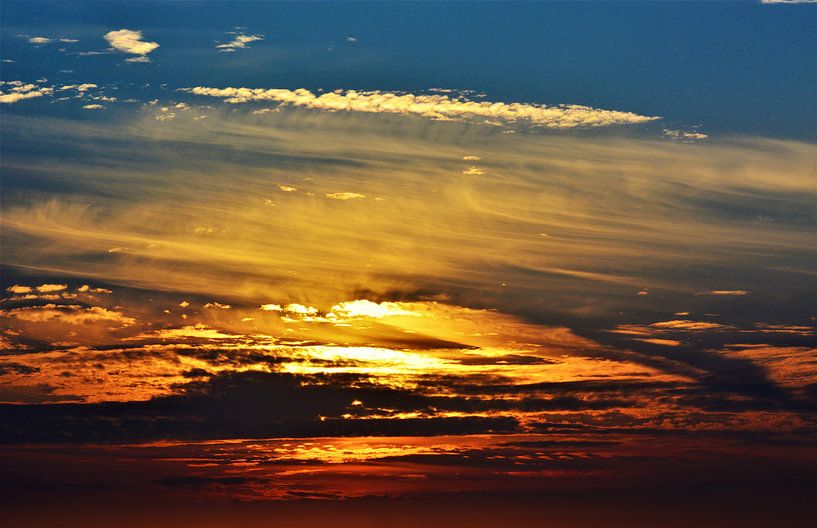 Zonsondergang by David van Coowijk