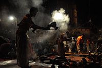 Ritueel (Puja) in Varanasi
