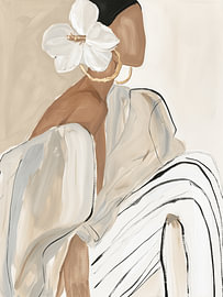 boho chic woman sur mathieu jeu