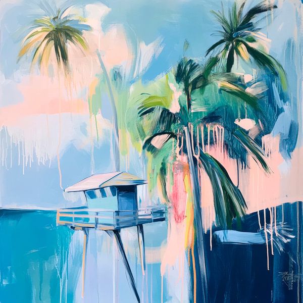 Tropisches Paradies von Poster Art Shop