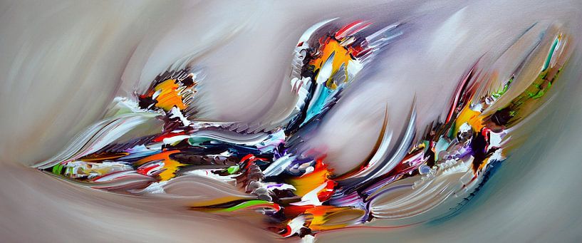 Birth Of A Planet by Gena Theheartofart