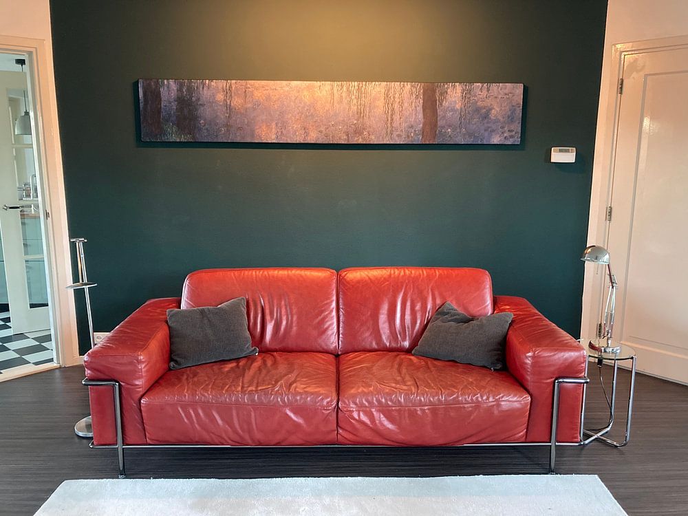 Die Seerosen - Morgen mit Weiden, Claude Monet 