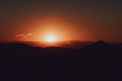 Spanischer Sonnenuntergang