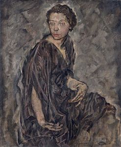 Max Oppenheimer, Porträt von Tilla Durieux, 1912