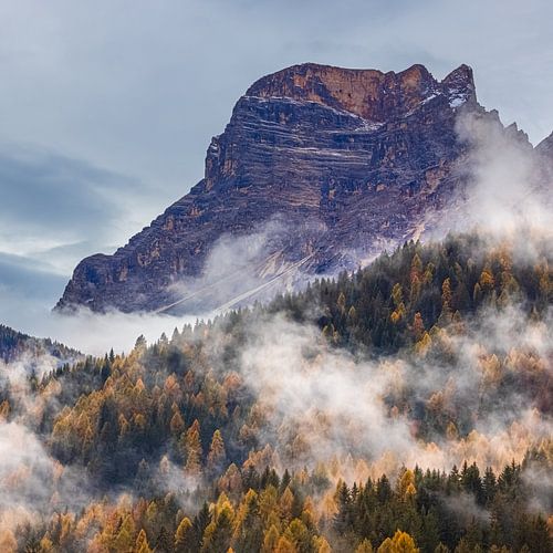 Herfst in de Dolomieten, Italië