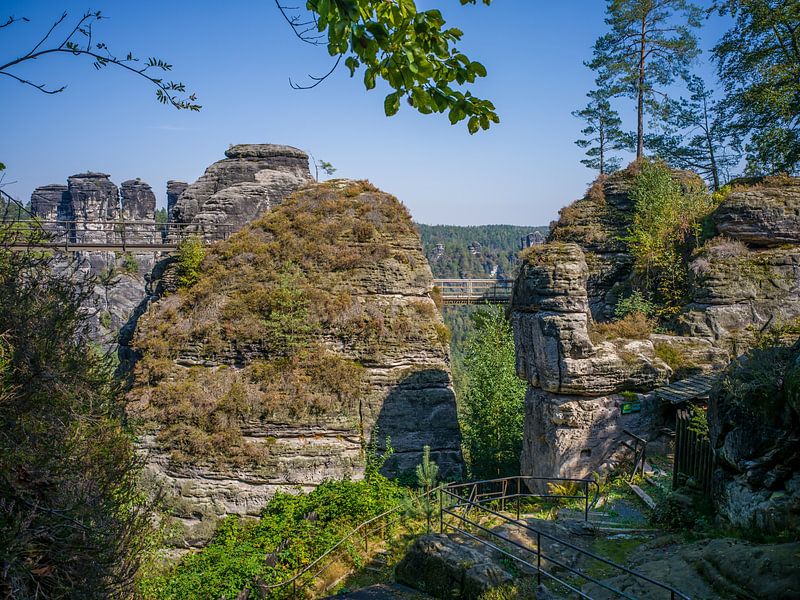 Elbezandsteengebergte - Rotskasteel Neurathen van t.ART