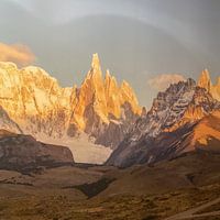 Photo de nos clients: Lever de soleil sur la route de Fitz Roy, Patagonie par Dieter Meyrl