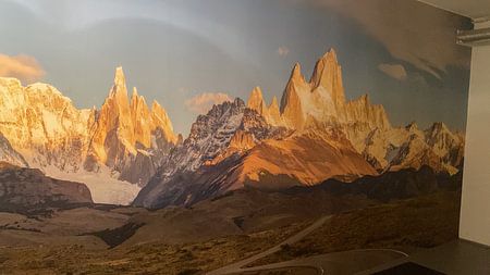 Sonnenaufgang an der Straße zum  Fitz Roy, Patagonien