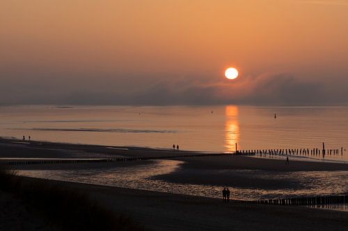 Coucher de soleil Cadzand-Bad