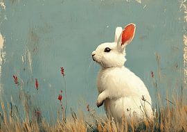 Rabbits on an exploratory tour by Niklas Maximilian