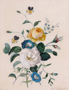 Boeket bloemen, Leopold Zinnögger