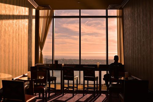 Sunset over Coronado Island