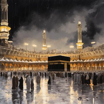 Mekka moskee van The Xclusive Art