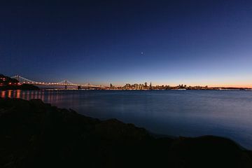 Coucher de soleil à San Francisco sur Erwin van Oosterom