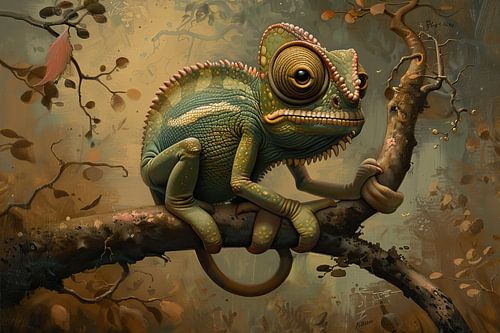 Moderne Kameleon | Chillameleon