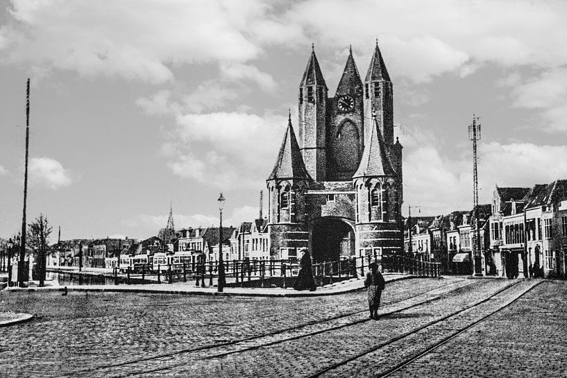 Amsterdamsche Poort in frühen Zeiten. von Brian Morgan