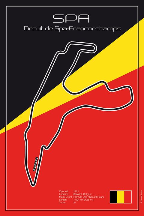 Racetrack Spa von <span class="secondary-font">Theodor Decker</span>