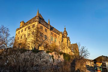 Das Schloss der Landgrafen von Hessen in Marburg an der Lahn von Roland Brack