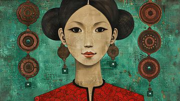 Japans portret van Egon Zitter